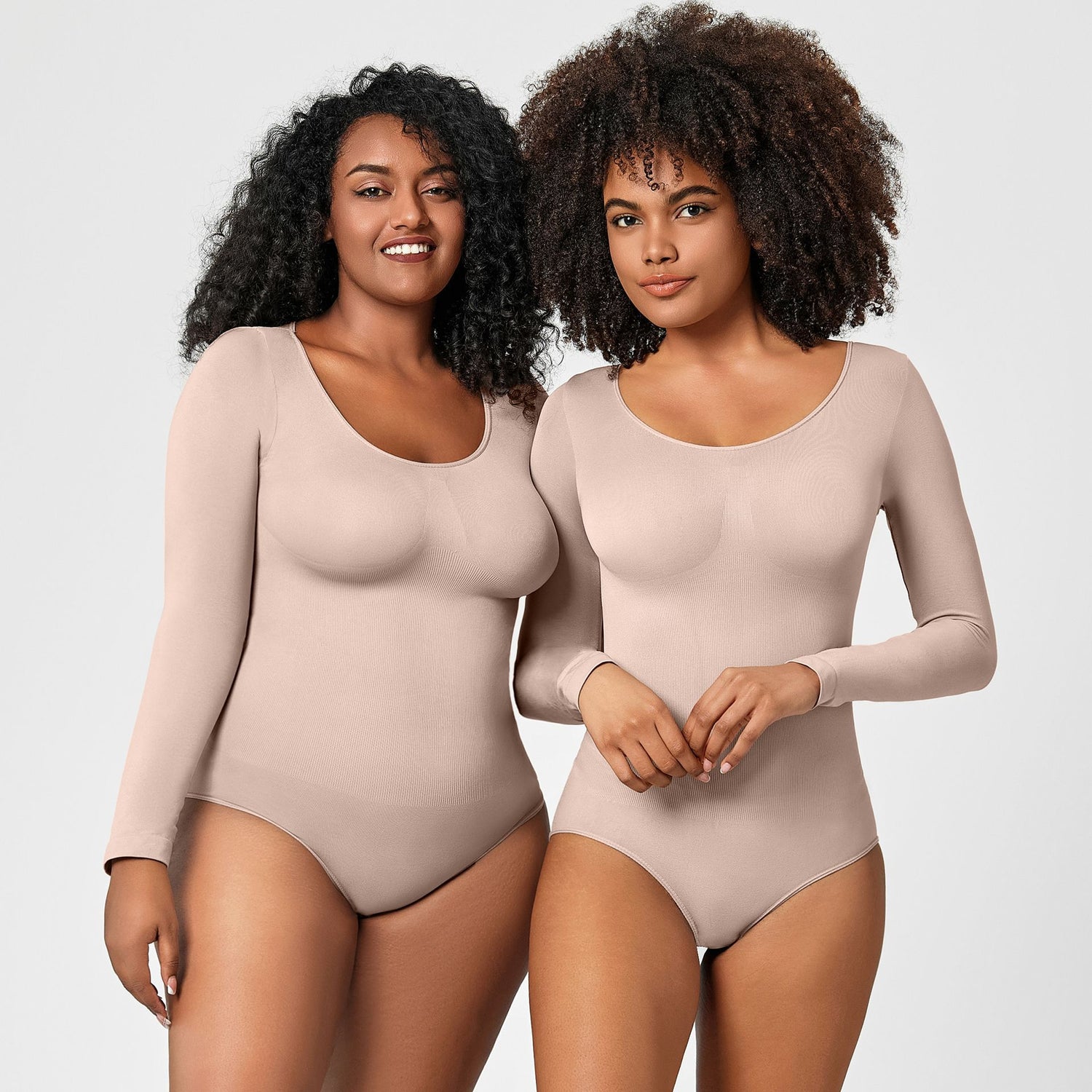 Lingerie  | Women's Long-Sleeved Corset Body Shaper Bodysuit – One-Piece Bottoming Shirt | |  | thecurvestory.myshopify.com