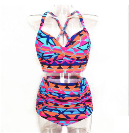 Swimsuit  | New bikini swimsuit Plus size retro Swimsuit Bikini | Lattice |  L| thecurvestory.myshopify.com
