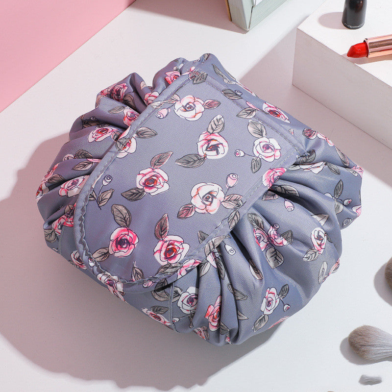 makeup bags  | Cosmetic Bag Storage Bag Large Capacity Cosmetic Travel Storage Bag Portable And Simple | Sonorous rose |  [option2]| thecurvestory.myshopify.com