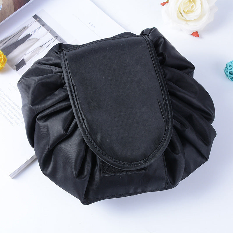 makeup bags  | Cosmetic Bag Storage Bag Large Capacity Cosmetic Travel Storage Bag Portable And Simple | Black |  [option2]| thecurvestory.myshopify.com