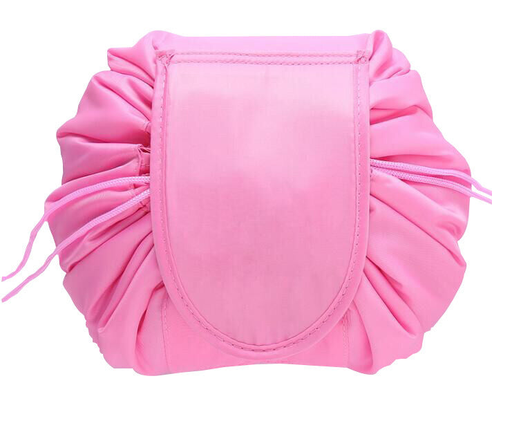 makeup bags  | Cosmetic Bag Storage Bag Large Capacity Cosmetic Travel Storage Bag Portable And Simple | Deep pink |  [option2]| thecurvestory.myshopify.com