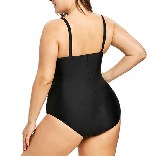Swimsuit  | Plus size hot spring one-piece swimsuit | |  | thecurvestory.myshopify.com