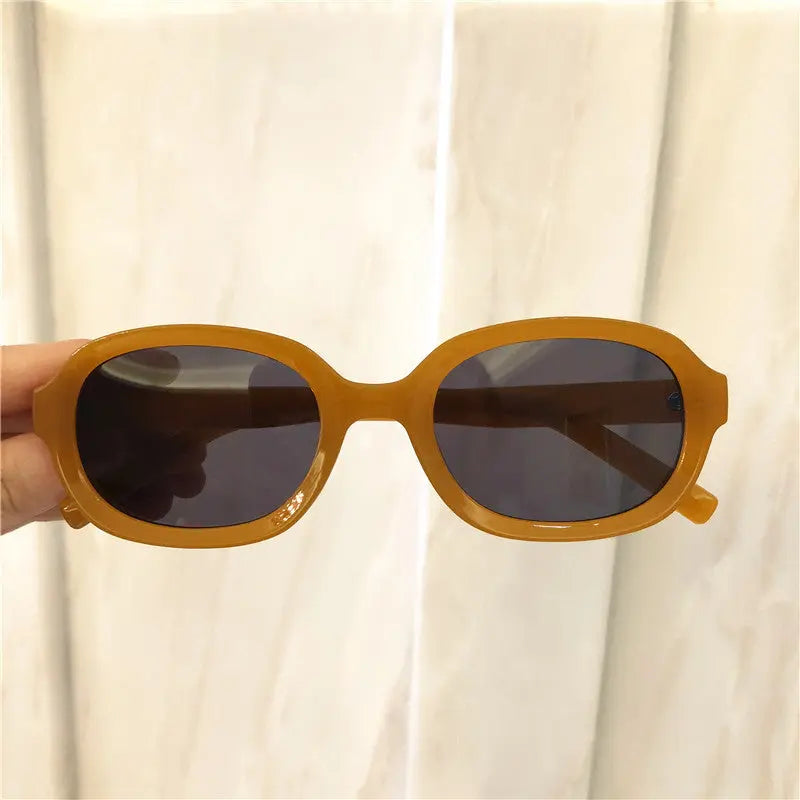 Women's small frame retro sunglasses  sunglasses Thecurvestory