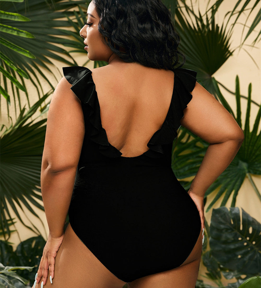Swimsuit  | Plus Size Conservative Women's Beach Swimsuit | |  | thecurvestory.myshopify.com