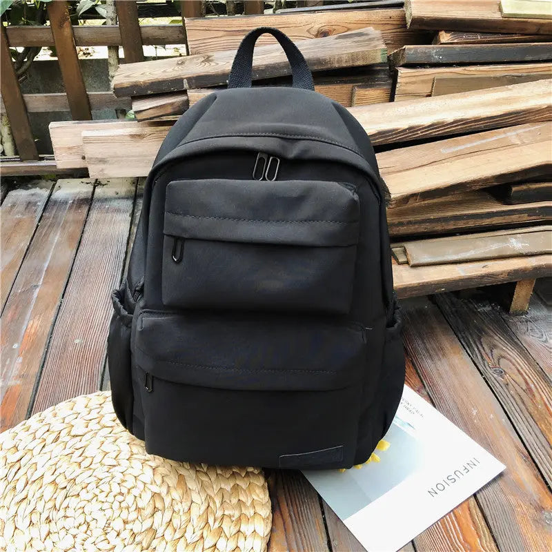 Double pocket backpack  Backpack Thecurvestory