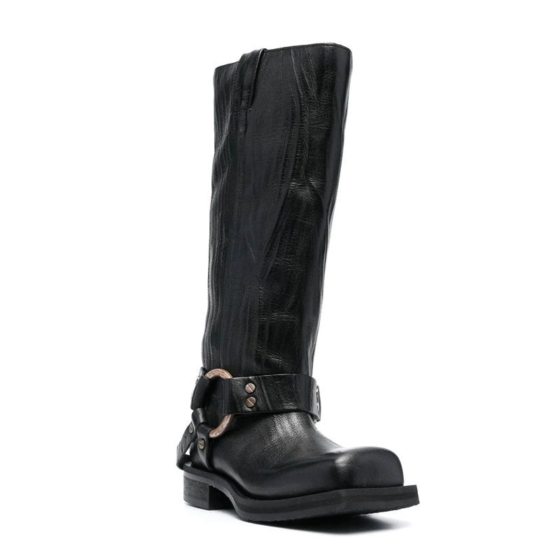 Boots  | Women's Fashion Denim High Leg knee Boot | [option1] |  [option2]| thecurvestory.myshopify.com