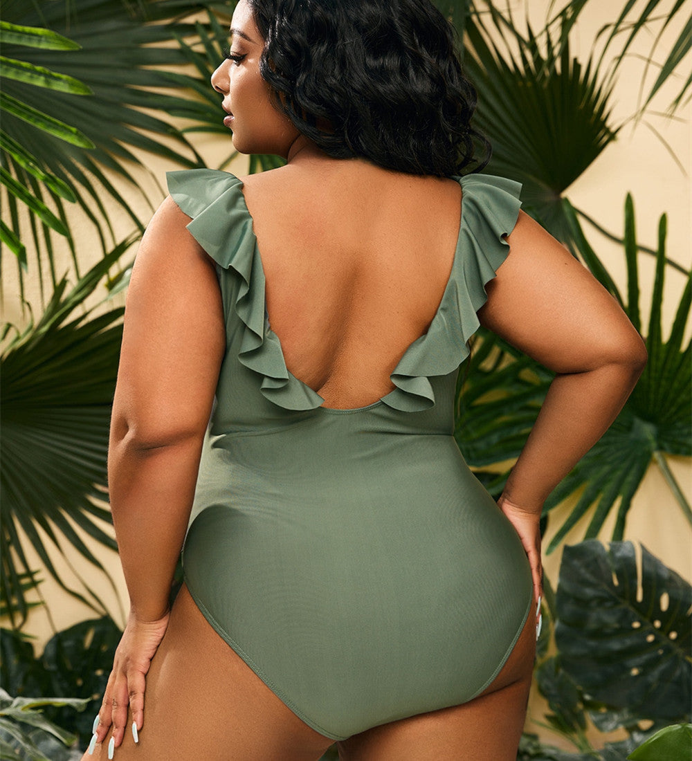 Swimsuit  | Plus Size Conservative Women's Beach Swimsuit | |  | thecurvestory.myshopify.com