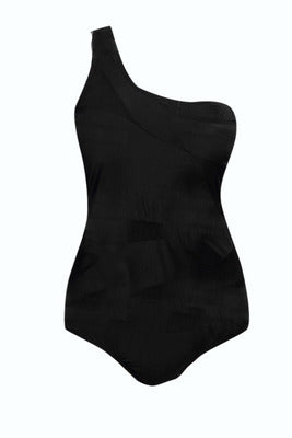 Swimsuit  | Plus size one-piece black swimsuit women | |  | thecurvestory.myshopify.com