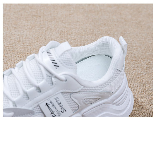 Sneakers  | Women Casual Lightweight chunky Sole Sneakers | [option1] |  [option2]| thecurvestory.myshopify.com