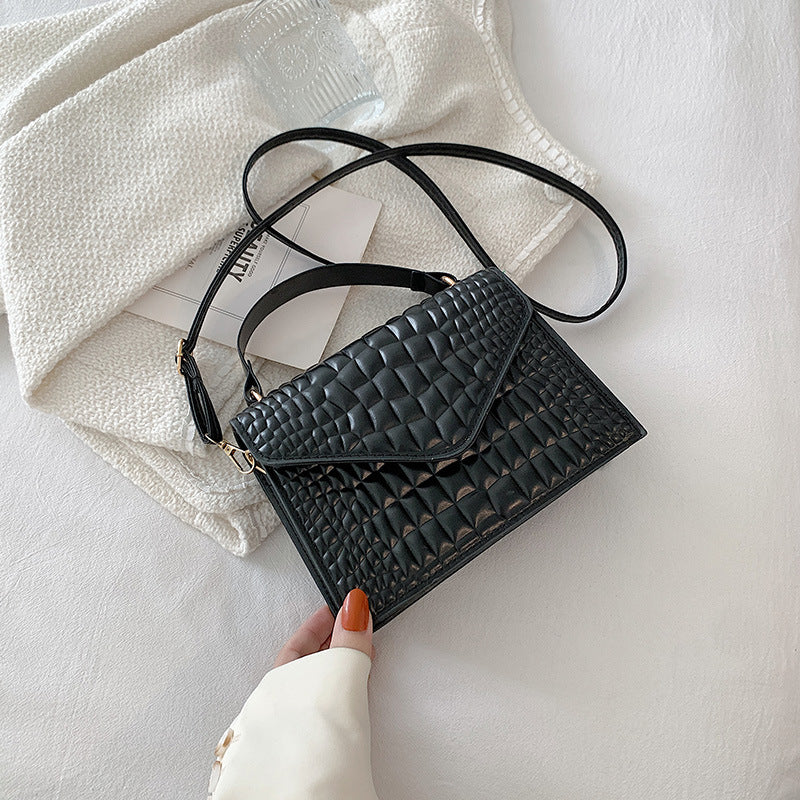 Hand Bags  | Women Elegant Simple And Fashionable Evening Handbag | Black |  | thecurvestory.myshopify.com