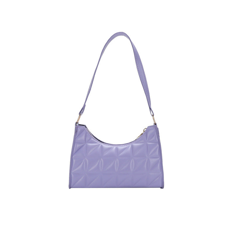 Shoulder bags  | Women Casual Quilted Pattern Small Shoulder Bag | [option1] |  [option2]| thecurvestory.myshopify.com