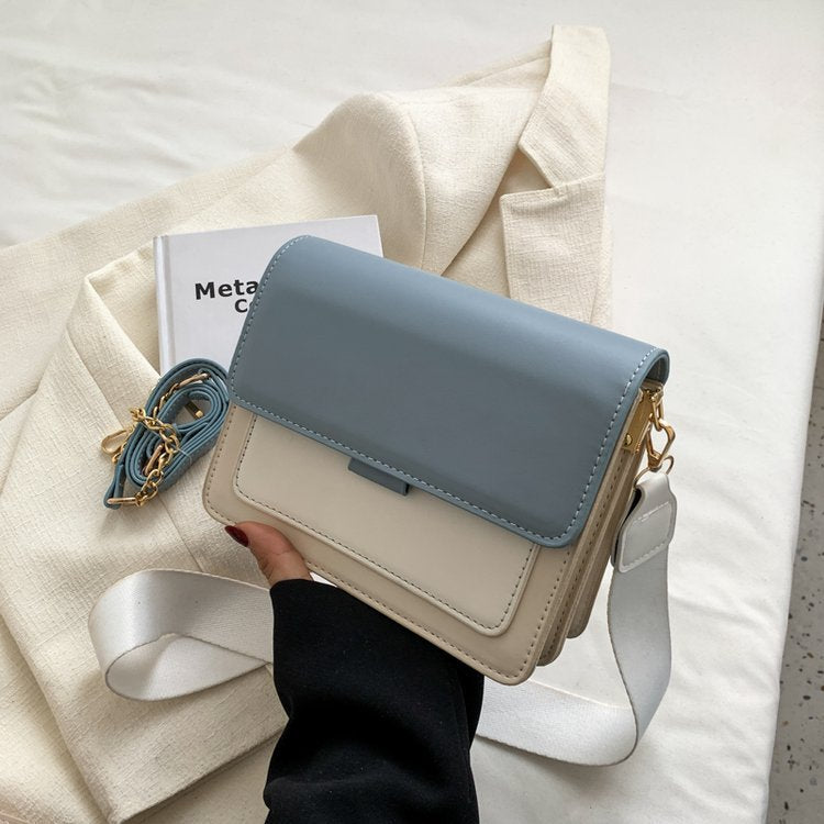 Hand Bags  | Women fashionable portable hand bag | Blue |  | thecurvestory.myshopify.com