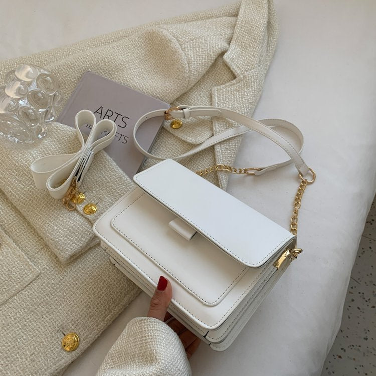 Hand Bags  | Women fashionable portable hand bag | White |  | thecurvestory.myshopify.com