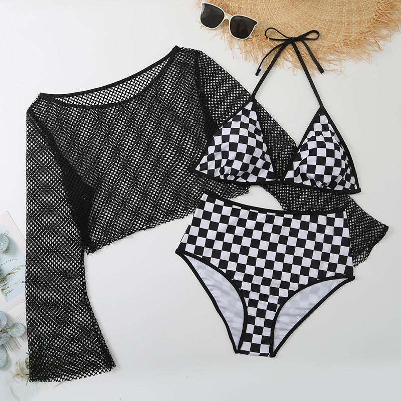 Swimsuit  | Women Plus Size  Fashion Bikini Swimsuit Three-piece Set | |  | thecurvestory.myshopify.com