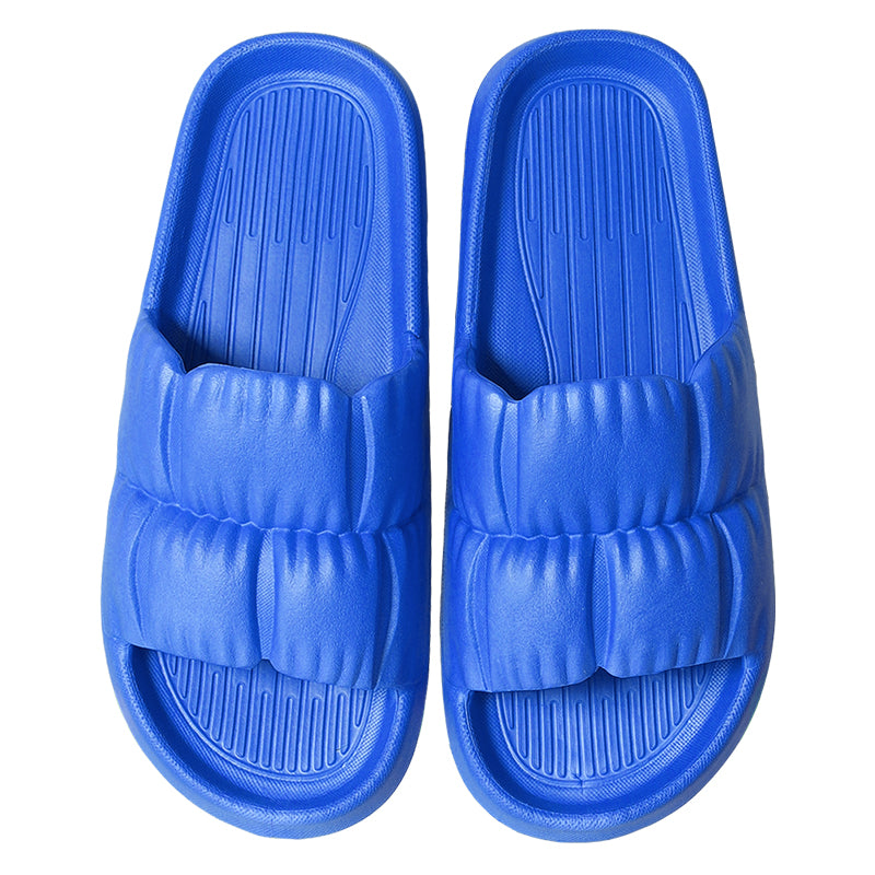 sandals  | Women Home Shoes Bathroom Slippers Soft Sole Slides Summer Beach Shoes | Klein blue |  40and41| thecurvestory.myshopify.com