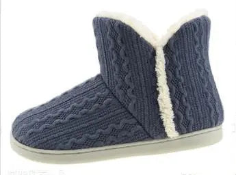 Autumn And Winter Women's High Top Knitted Comfort Shoes  Comfortwear Thecurvestory