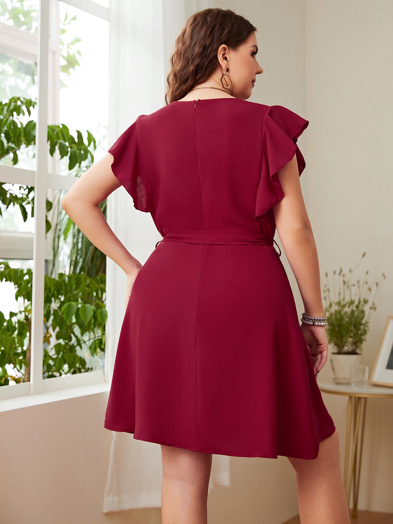 Dress  | Summer Plus Size Ladies Deep V Party Dresses | |  | thecurvestory.myshopify.com