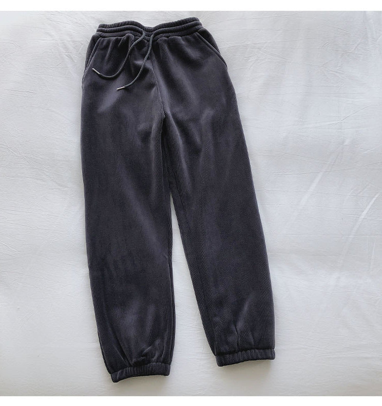 Pants  | Women fleece track pants | [option1] |  [option2]| thecurvestory.myshopify.com