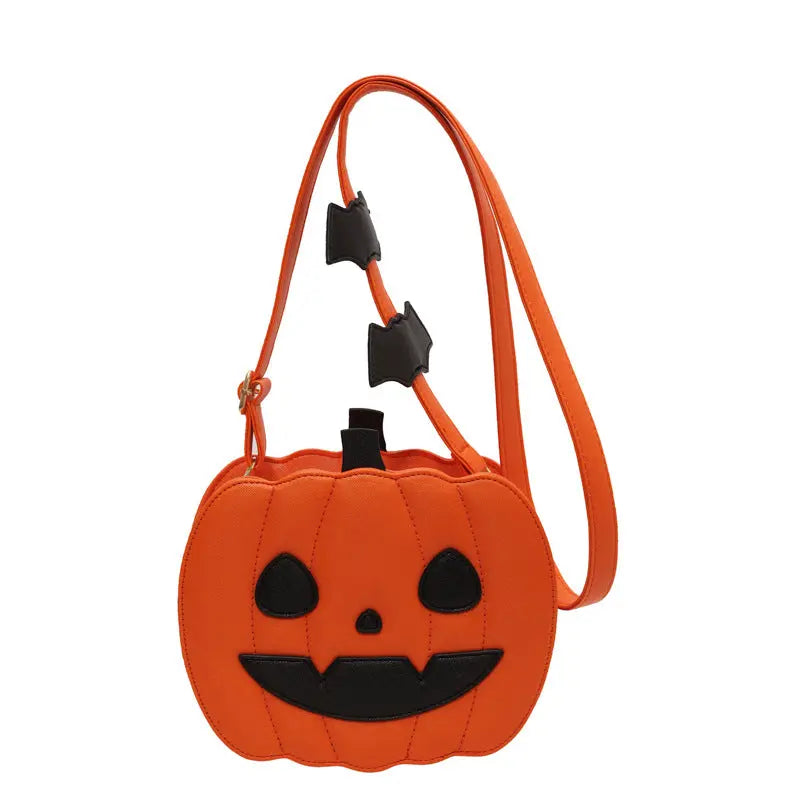 Funny Pumpkin Bag Fashion Color Contrast Personality Creative - Image #6