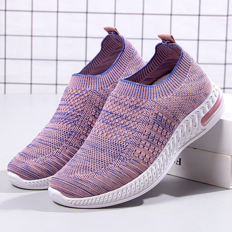 Breathable soft sole casual sneakers  sneakers Thecurvestory