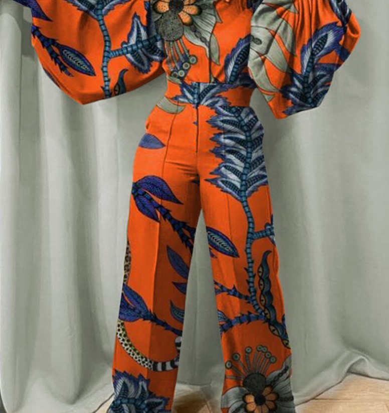 Jumpsuit  | Women's Elegant Fashion Pocket Camouflage Jumpsuit | [option1] |  [option2]| thecurvestory.myshopify.com