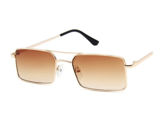 Double beam square sunglasses  sunglasses Thecurvestory