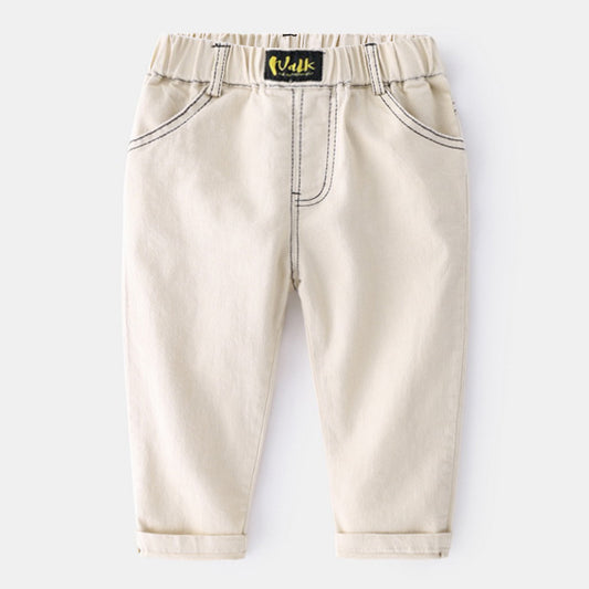 Boys Solid Color All-Match Trousers  boys pants Thecurvestory