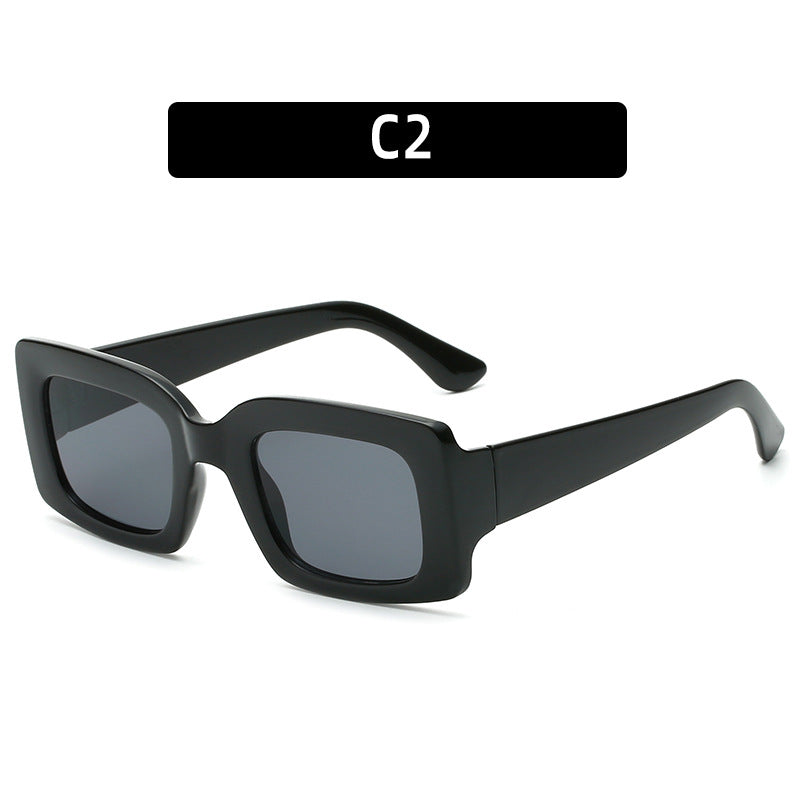 Uv Protection rectangular fashion Sunglasses  sunglasses Thecurvestory