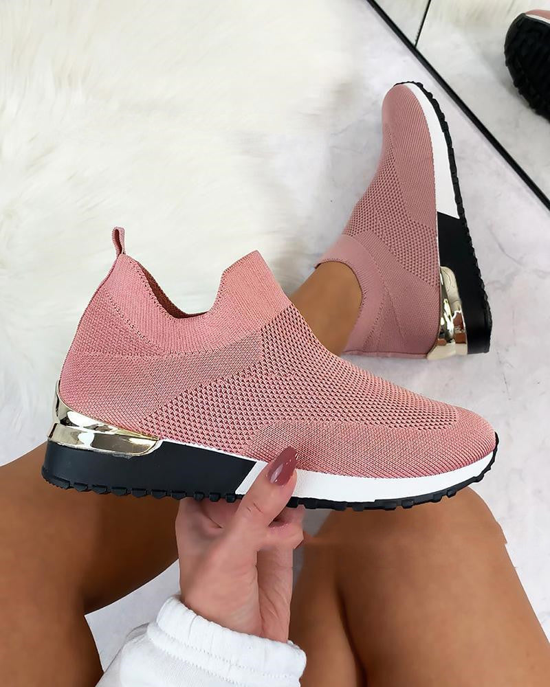 Slip-on Mesh Trainers  Trainers & Sneakers Thecurvestory
