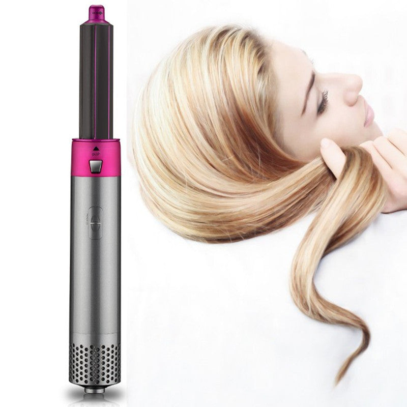 New 5-in-one Hot Air Comb, Automatic Curling Iron, Hair-absorbing Air Curler, hair dryer  Health & Beauty Thecurvestory