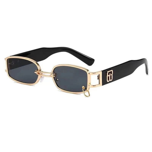Narrow Frame Retro Hip Hop Sunglasses  sunglasses Thecurvestory