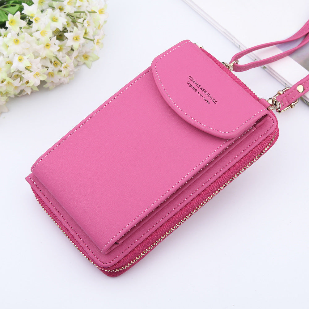 Large capacity mobile phone bag  Wallets Thecurvestory