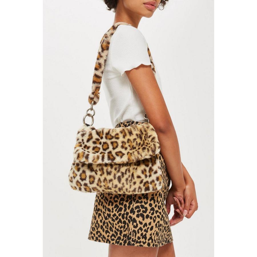 Women's Leopard Plush Shoulder Bag  Shoulder bags Thecurvestory