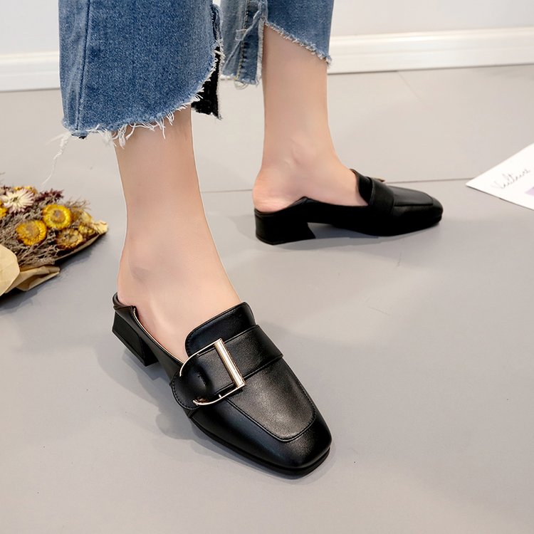 Women's Fancy Buckle Loafer  Loafers Thecurvestory