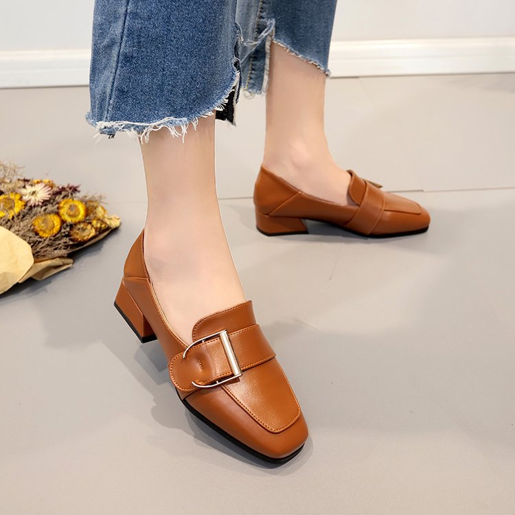 Women's Fancy Buckle Loafer  Loafers Thecurvestory