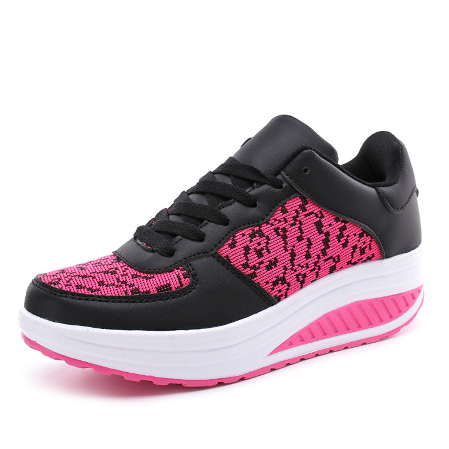 Ladies platform casual shoes  Trainers & Sneakers Thecurvestory