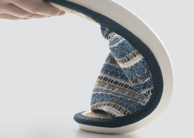 Sustainable Hemp Women Home Slippers  slippers Thecurvestory