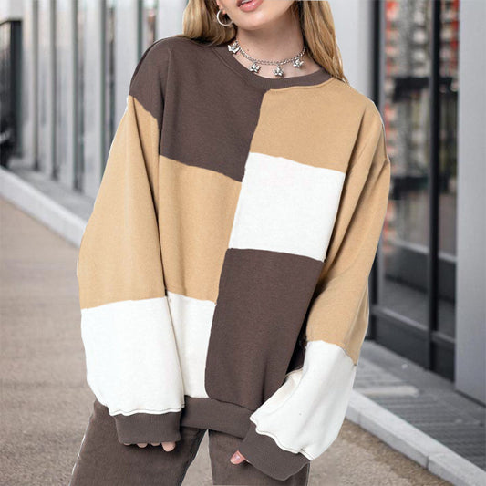Plus Size Chequered Sweater  sweaters Thecurvestory