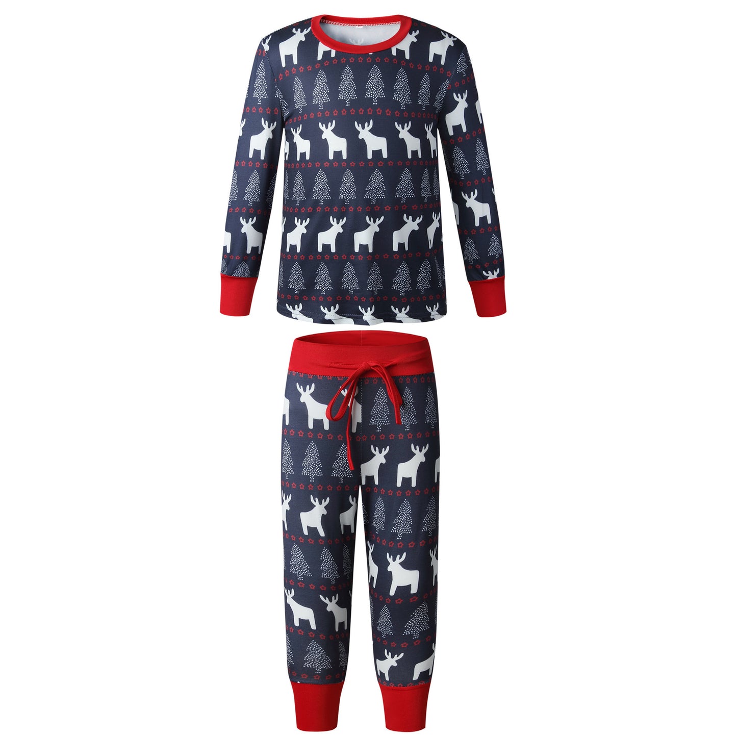 Christmas Parent-child Homewear Fashion  Family Clothing Sets Thecurvestory