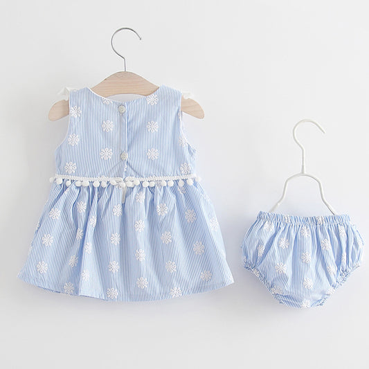 Girls Cotton infant girl dress  Infant Girl Dress Thecurvestory