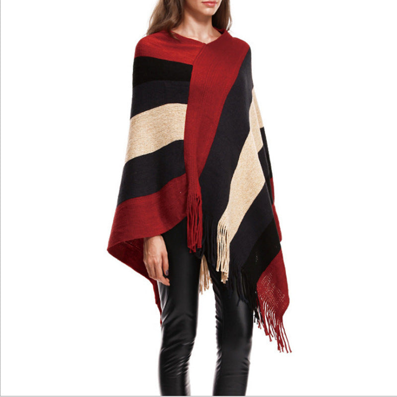 Tassel cloak shawl  Shawls Thecurvestory