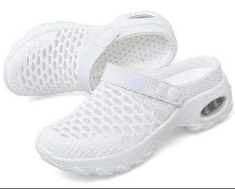 Mesh Casual Air Cushion Slippers  comfort shoes Thecurvestory