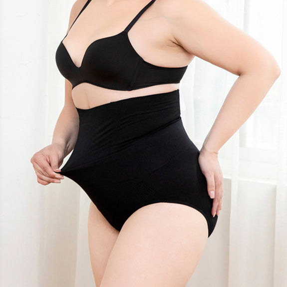 Breathable High-Waisted Shaping Panties  Shapewear Thecurvestory