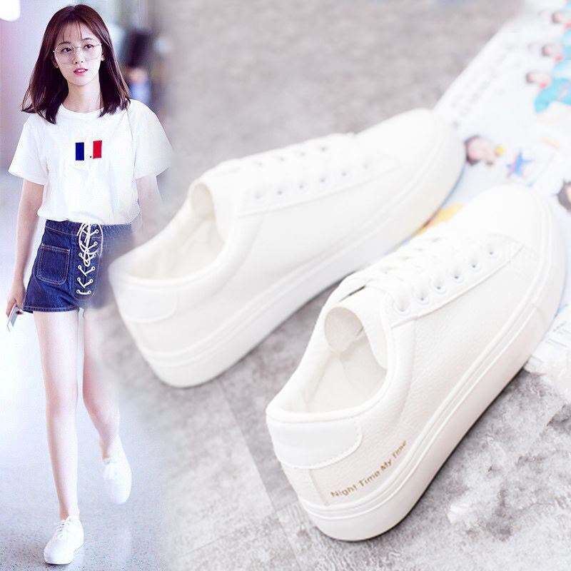 Women's flat Lace up white sneakers  sneakers Thecurvestory