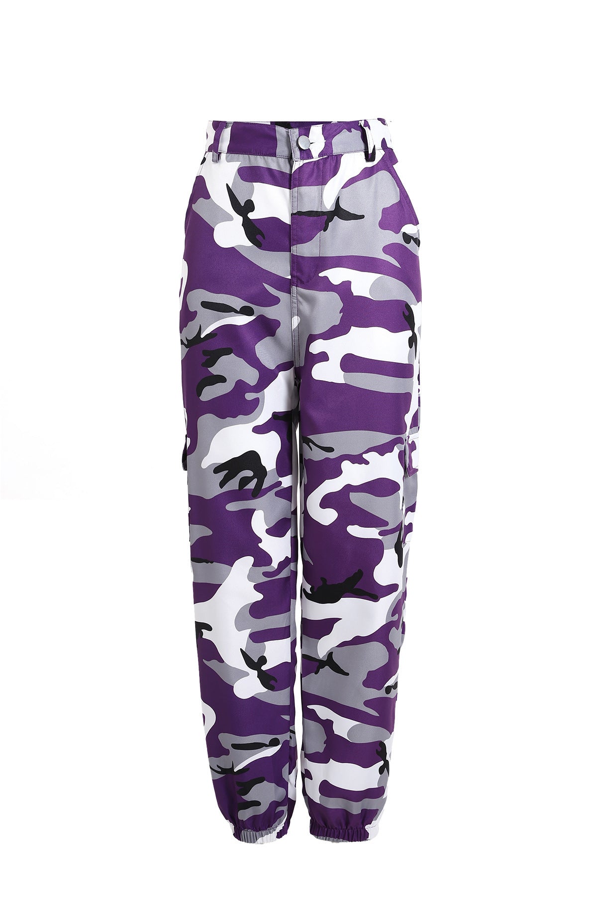 Plus Size Camouflage Denim Casual Pants  Pants Thecurvestory