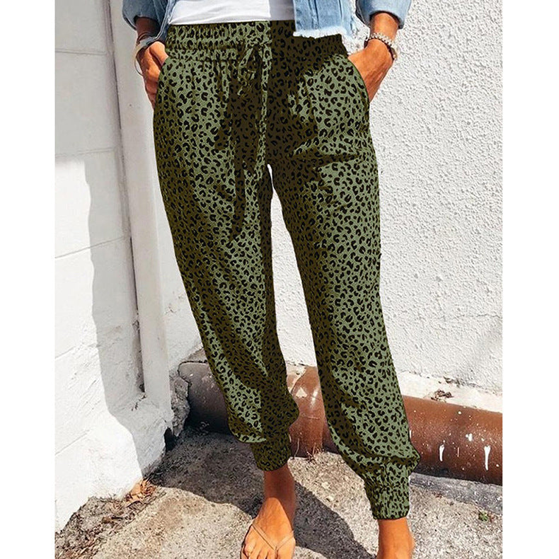 Plus Size Leopard Printed Pants  Pants Thecurvestory