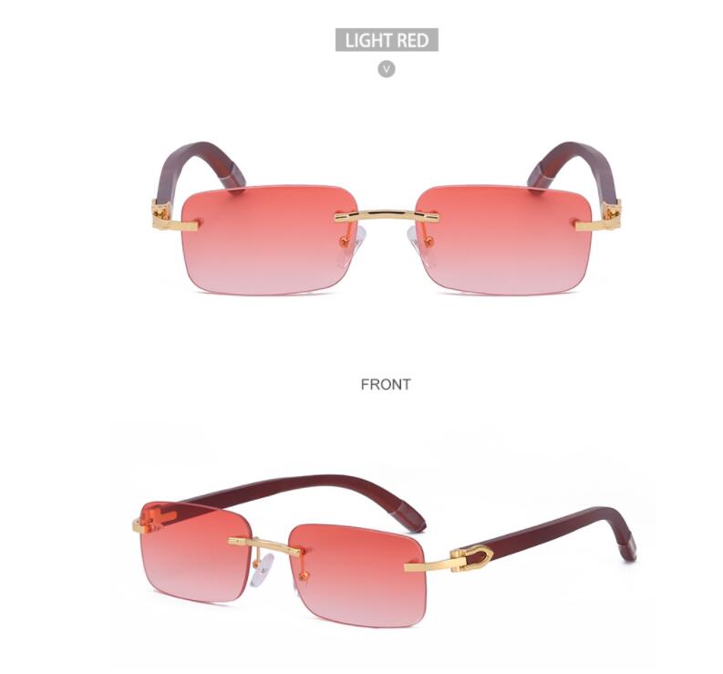 Unisex Rectangular retro Sunglasses  sunglasses Thecurvestory
