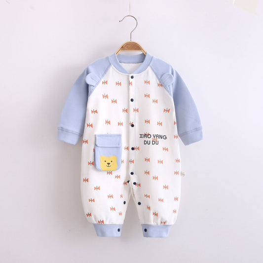 Infant Printed full Sleeves Rompers  Infant Suit Thecurvestory