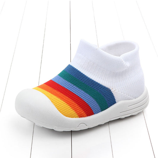 Infant Soft sole striped sneakers  Infant Shoes Thecurvestory