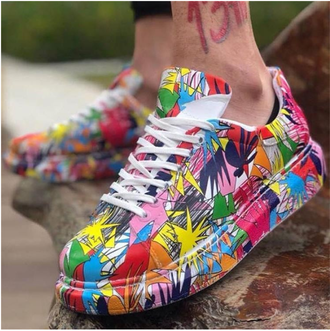 fashion colorful sneakers  sneakers Thecurvestory